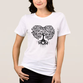 Heart Tree Mama T - Shirt - Muttertagsgeschenk
