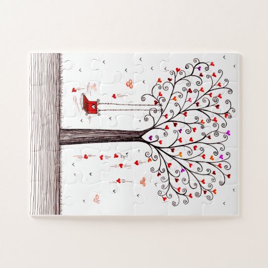 HEART TREE WITH SWING PUZZLE (Horizontal)