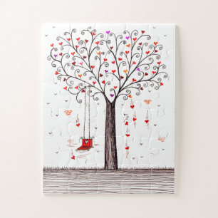 HEART TREE WITH SWING PUZZLE