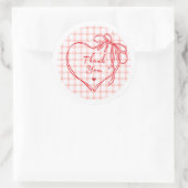Heart Valentine’s Day Gift Sticker (Tasche)