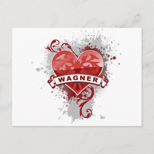 Heart Wagner Postkarte (Vorderseite)