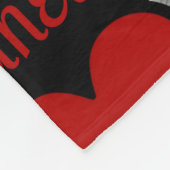 Heart/Wings...Brain Aneurysm Fleecedecke (Ecke)