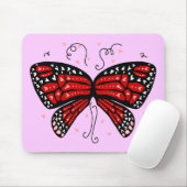 Heart Wings Mousepad (Mit Mouse)