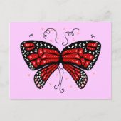 Heart Wings Postkarte (Vorderseite)