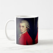 ♥ Heart Wolfgang Amadeus Mozart with signature ♥ Kaffeetasse (Links)