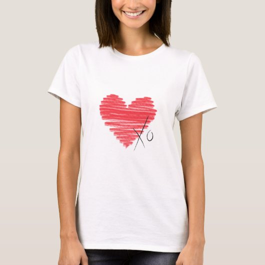 Heart XO T-Shirt (Vorderseite)