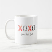 Heart XOXO Valentinstag Tasse (Links)
