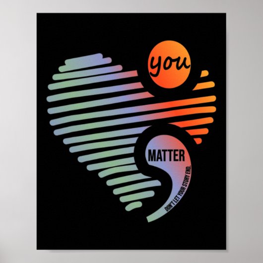 Heart you problem Lass nicht Story End Suicide Pre Poster (Vorne)