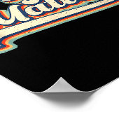 Heart You Suicide Prevention Awareness Retro Vinta Poster (Ecke)