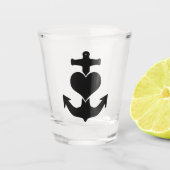 HeartAnchor Schnapsglas (Vorderseite)
