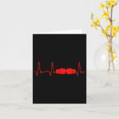 Heartbeat 1 karte (Gelbe Blume)