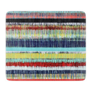 Heartbeat 6 x 7 Deko Glass Cutting Board Schneidebrett