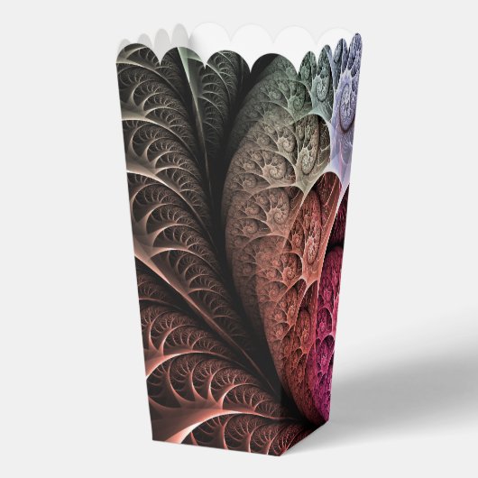 Heartbeat, Abstract Surreal Fantasy Fractal Art Geschenkschachtel (Rückseite)