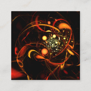 Heartbeat Abstrakt Art Begleitkarte
