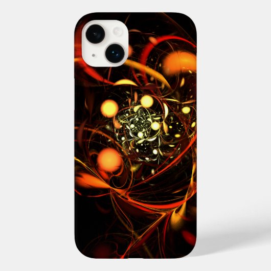 Heartbeat Abstrakt Art Case-Mate iPhone Hülle (Rückseite)