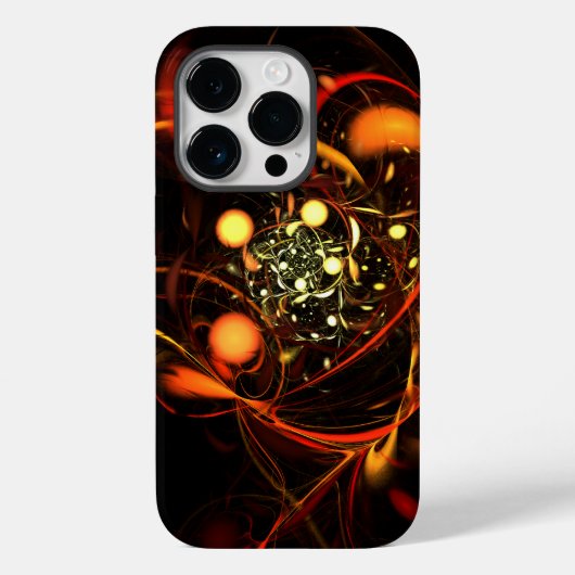 Heartbeat Abstrakt Art Case-Mate iPhone Hülle (Rückseite)