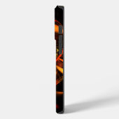 Heartbeat Abstrakt Art Case-Mate iPhone Hülle (Rückseite / Links)