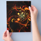 Heartbeat Abstrakt Art Flyer (Hand)