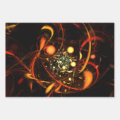 Heartbeat Abstrakt Art Geschenkpapier Set (Vorderseite)