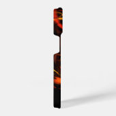 Heartbeat Abstrakt Art iPhone Hülle (Rechte Seite)