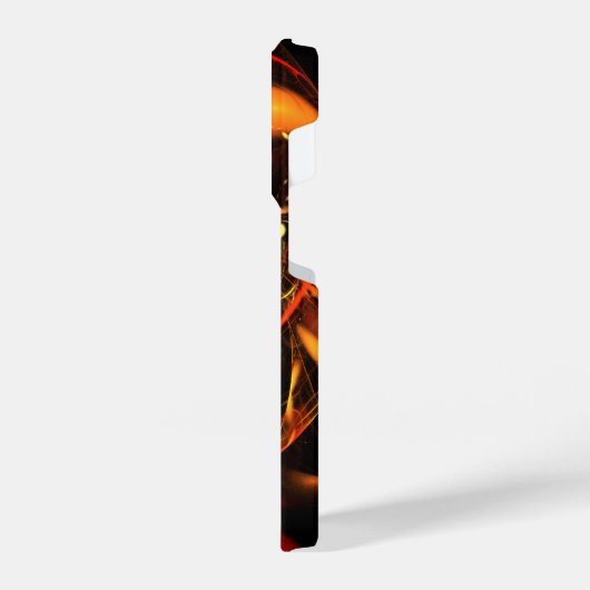 Heartbeat Abstrakt Art iPhone Hülle (Linke Seite)