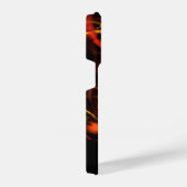 Heartbeat Abstrakt Art iPhone Hülle (Rechte Seite)