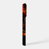 Heartbeat Abstrakt Art iPhone Hülle (Rechte Seite)