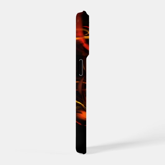 Heartbeat Abstrakt Art iPhone Hülle (Rechte Seite)