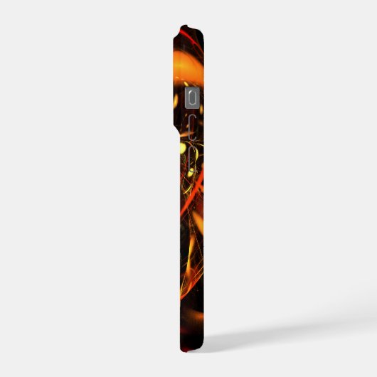 Heartbeat Abstrakt Art iPhone Hülle (Linke Seite)