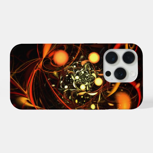 Heartbeat Abstrakt Art iPhone Hülle (Rückseite (Horizontal))