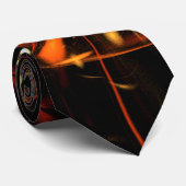 Heartbeat Abstrakt Art Krawatte (Gerollt)