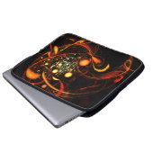 Heartbeat Abstrakt Art Laptop Laptopschutzhülle (Vorne Knopf)