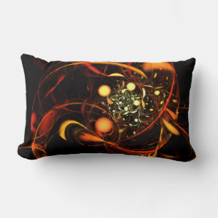 Heartbeat Abstrakt Art Lumbar Pillow Lendenkissen