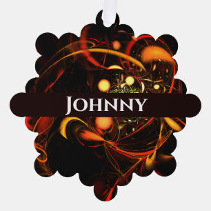 Heartbeat Abstrakt Art Ornament Karte