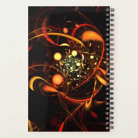 Heartbeat Abstrakt Art Planer (Rückseite)