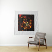 Heartbeat Abstrakt Art Wandteppich (Beispiel (Horizontal))