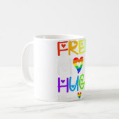 Heartbeat Biseuality Pride Monte Heart Bi Biseual Kaffeetasse (Vorderseite Links)