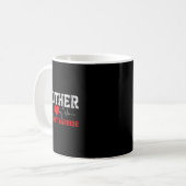 Heartbeat Brother Gift Kaffeetasse (Vorderseite Links)