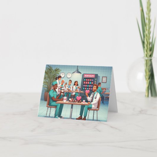 Heartbeat Cafeteria Karte (Vorderseite)