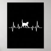 Heartbeat Cat Poster (Vorne)