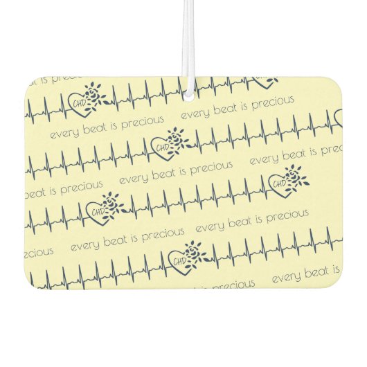 Heartbeat CHD Air Fresheners Autolufterfrischer (Vorderseite)