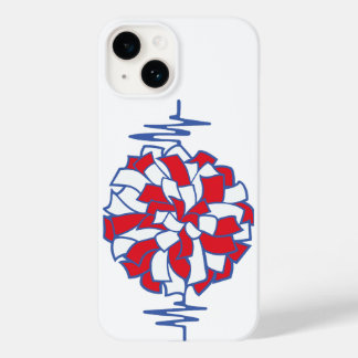 Heartbeat Cheer Pom-Pom Graphic Case-Mate iPhone 14 Hülle