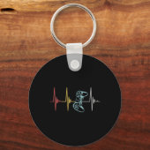 Heartbeat-Controller für Nerd-Multiplayer-Gaming Schlüsselanhänger (Vorderseite)