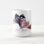 Heartbeat Couple Drink Tasse (Zentrum)