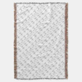 Heartbeat Decke (Vorderseite Vertikal)