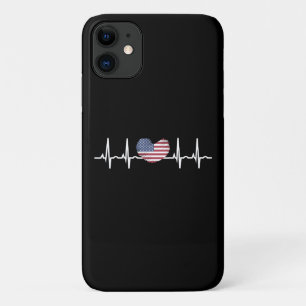 Heartbeat ECG Electrocardiographie der USA Case-Mate iPhone Hülle
