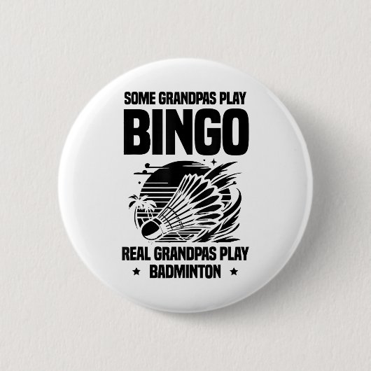 Heartbeat Ecg Shuttle Badminton Player Shuttle Button (Vorderseite)