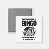 Heartbeat Ecg Shuttle Badminton Player Shuttle Magnet (Vorderseite/Rückseite)