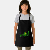 Heartbeat Farm Corn Harvest Farming Schürze (Insitu)