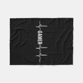 Heartbeat Fleecedecke (Vorderseite (Horizontal))